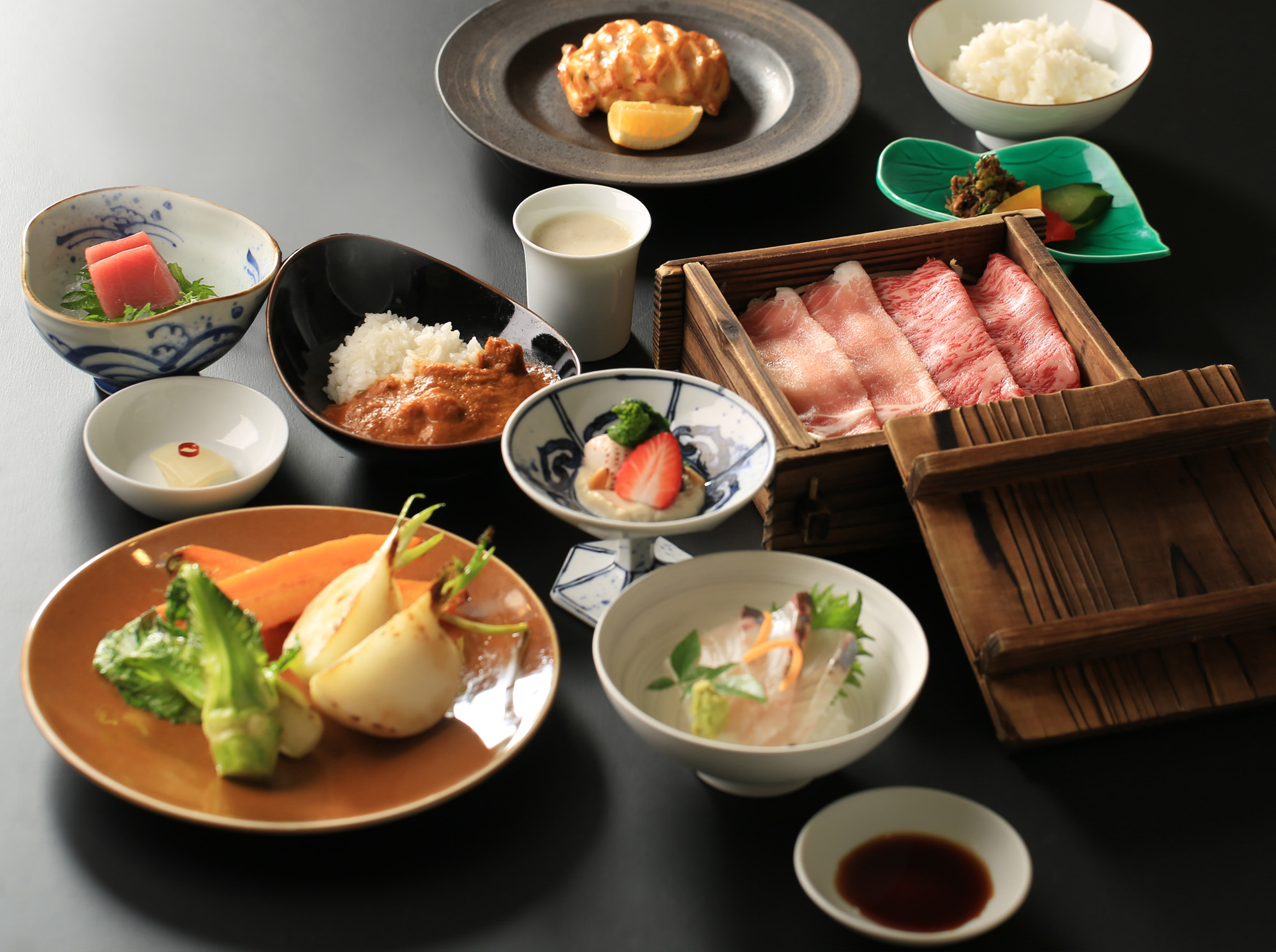 季節のおまかせ会席